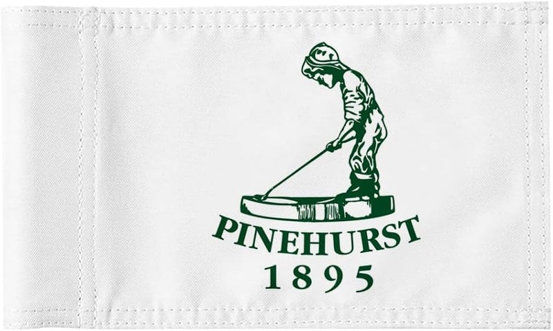 2BUT Pinehurst Golf Club Golf Pin PGA Flag Practic Putting Green Golf Flag For Backyard Garden Double-Sewn 600D Nylon Miniature Pin Flag Regulation Tube Flag(A 20"X13") - Image 1